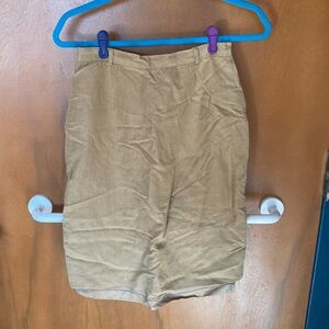 Ron Leal Khaki Skirt